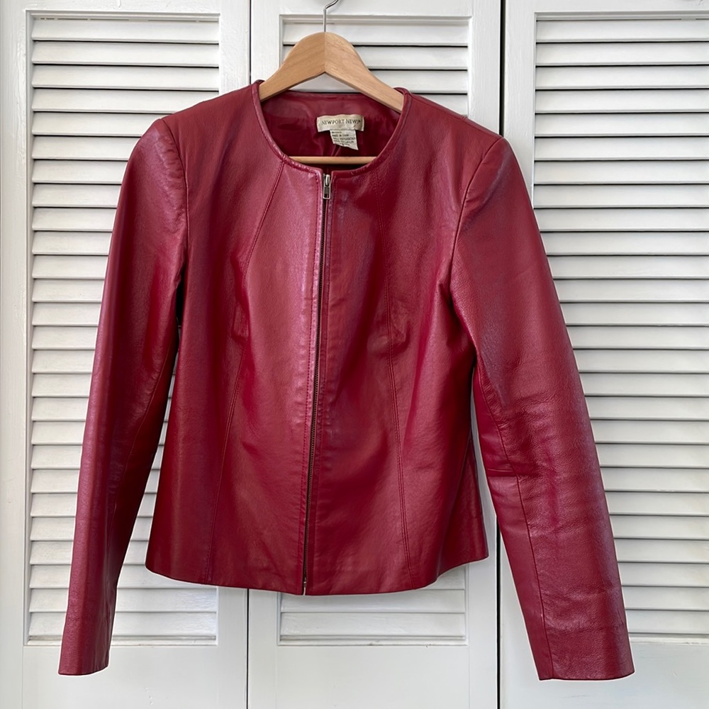 Newport News Leather Jacket